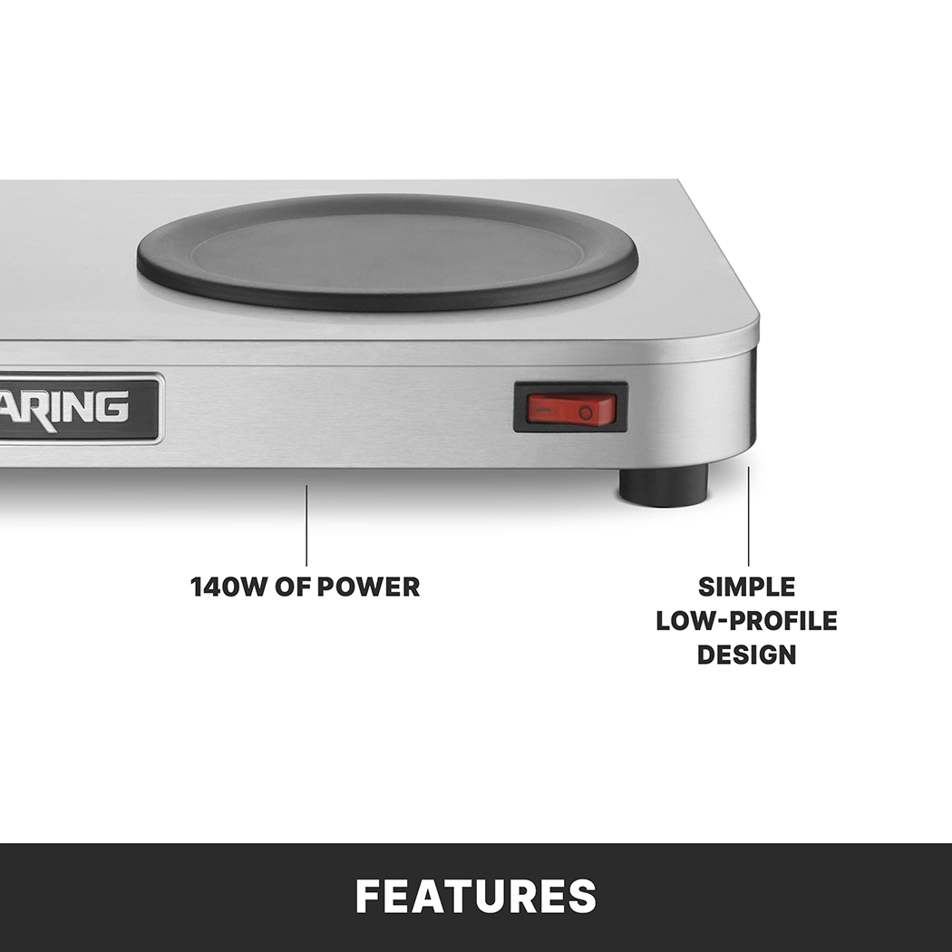 Double-Burner Coffee Warmer